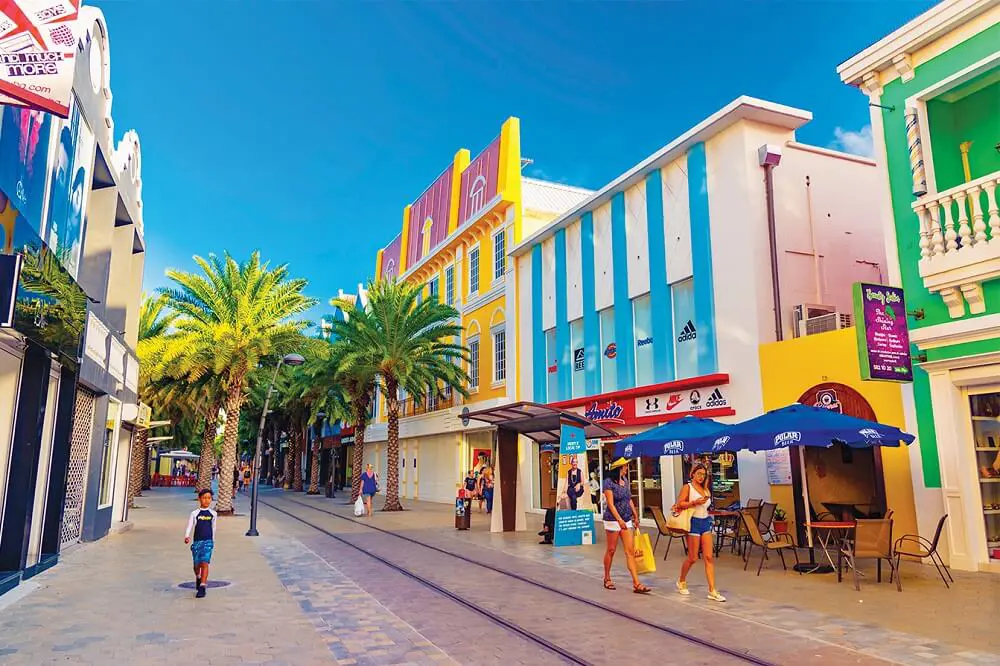 Downtown Oranjestad